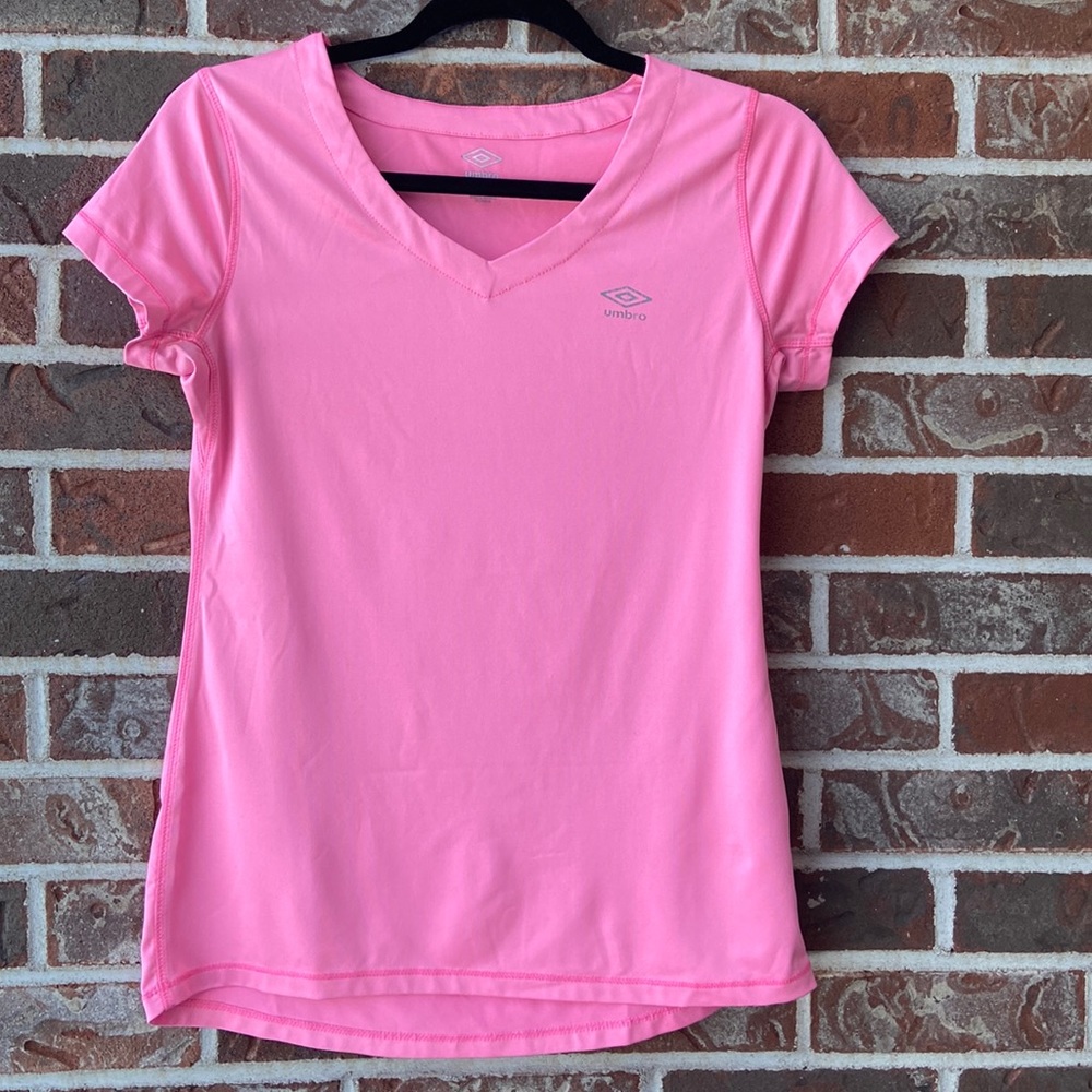 Umbro t shirt light neon pink